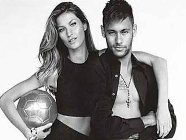 Neymar y Gisele Bündchen posan para fotógrafo peruano Mario Testino