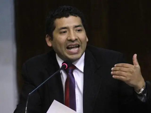 Congresista Jhon Reynaga despidió a empleado tras denuncia de Panorama