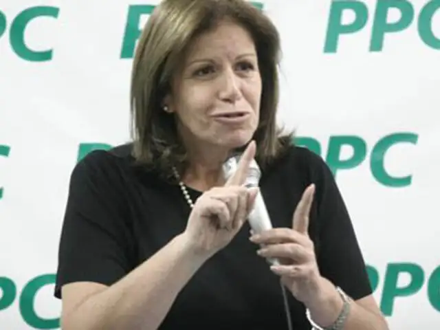 Lourdes Flores desea volver a postular a la presidencia de la República