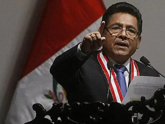 Fiscal Carlos Ramos dice que caso Gagó no está archivado definitivamente