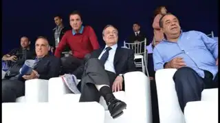 FOTOS: Presidente del Real Madrid, Florentino Pérez, está en Lima
