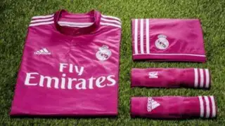 Camiseta rosada del Real Madrid causa sensación en España