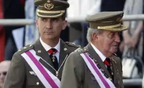 Rey Juan Carlos y príncipe de España aparecieron juntos tras abdicación
