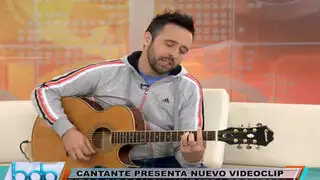 Diego Dibós presentó videoclip de su reciente producción 'Nuestra promesa'