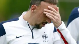 Jugador Franck Ribéry se perderá el Mundial Brasil 2014 por lesión