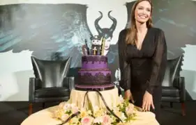 Angelina Jolie celebró su cumpleaños en China con torta de Maléfica