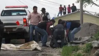 Arequipa: hallan cadáver de mujer dentro de una maleta semienterrada