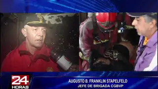 Bomberos explican cómo evitar quedar atrapados en un incendio