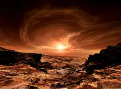 Imágenes captadas por la NASA muestran el maravilloso amanecer de Marte