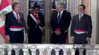 Ollanta Humala tomó juramento sorpresivamente a tres nuevos ministros