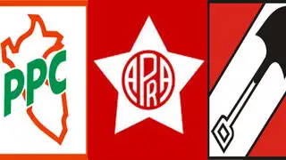 Los partidos históricos APRA, AP, PPC y sus candidatos a la alcaldía