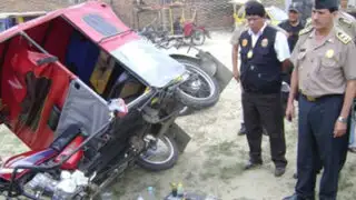 Mototaxista muere tras estrellar vehículo contra ruma de arena en Amazonas