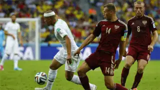 Brasil 2014: Argelia y su histórico pase a octavos tras empatar 1-1 ante Rusia