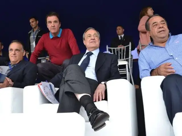 FOTOS: Presidente del Real Madrid, Florentino Pérez, está en Lima