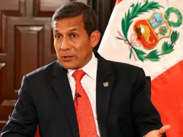 Presidente Humala confía que Congreso dará voto de confianza al Gabinete Jara