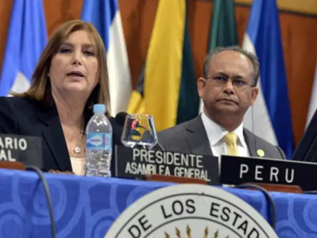 Canciller Rivas: Perú está comprometido con el respeto a la libertad de expresión