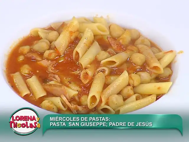 Aprende a cocinar una exquisita pasta San Giuseppe en Lorena y Nicolasa