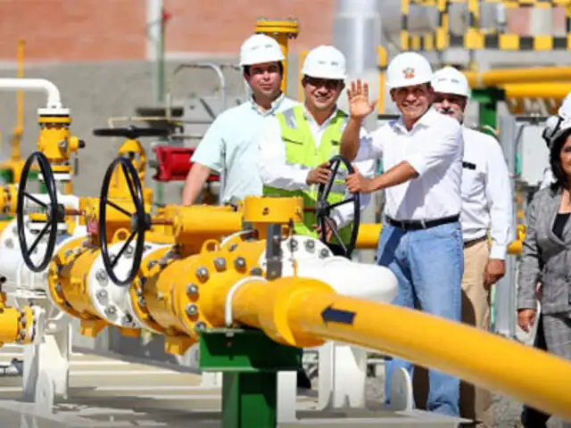 Presidente Humala: Gasoducto de Ica es el inicio del gas domiciliario barato