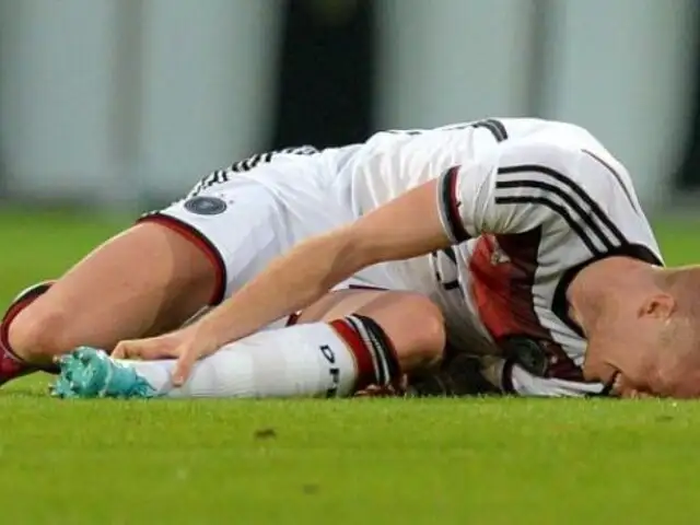 Marco Reus sufrió grave lesión y se perderá el Mundial de Brasil 2014