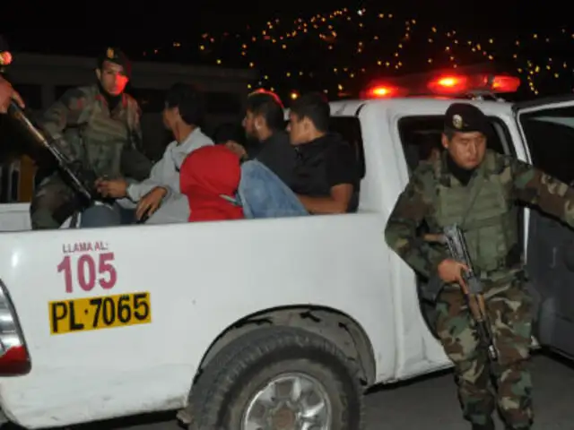 PNP detuvo a 22 personas en intenso operativo por varias zonas de Lima