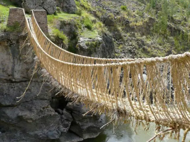 Unesco: reconocen puente Q’eswachaka como patrimonio de la humanidad