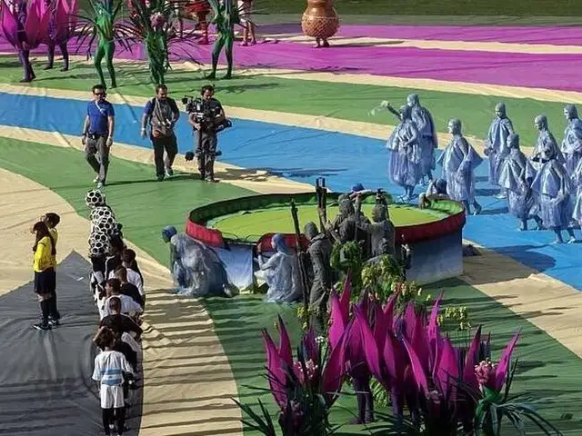 Brasil 2014: filtran fotos de los ensayos de la inauguración del Mundial