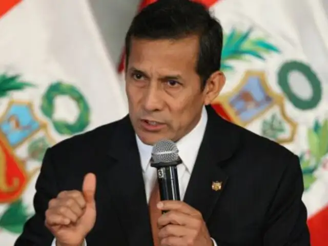 Presidente Humala: Nueva Ley Universitaria mejorará la calidad educativa