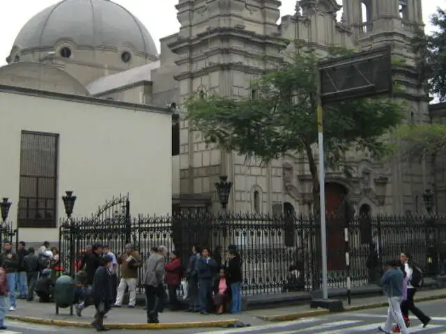 Hombre fue capturado por presunto acoso sexual a menor en iglesia Las Nazarenas
