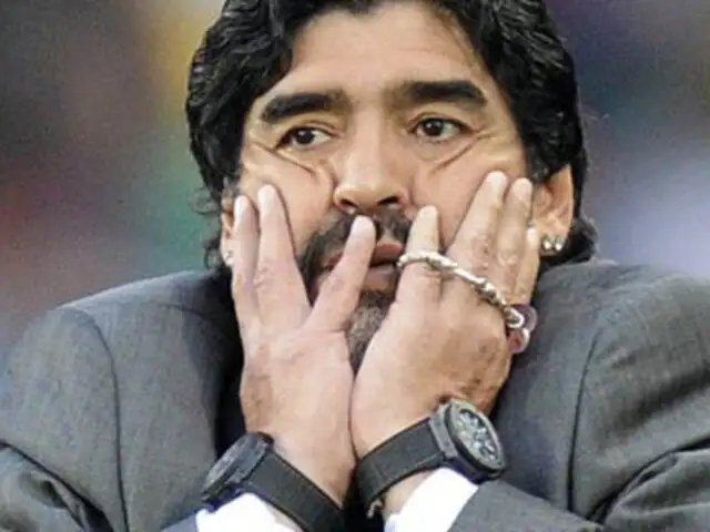 Brasil 2014: Maradona dice que selección argentina no está para ser campeón