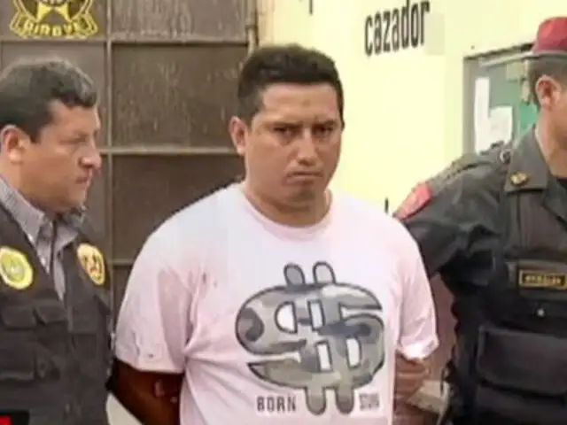 Delincuente involucrado en asalto a notaría Paino fue capturado tras feroz balacera