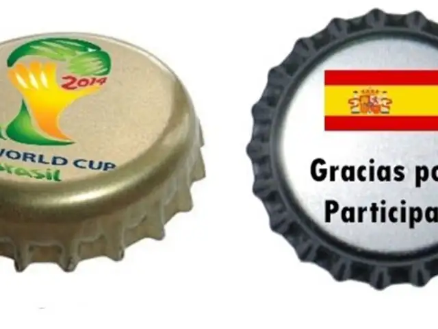 Brasil 2014: memes se encargan de la eliminación de España a manos de Chile