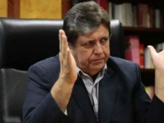 Afirman que Alan García no puede dirigir el Instituto de Gobierno de la USMP