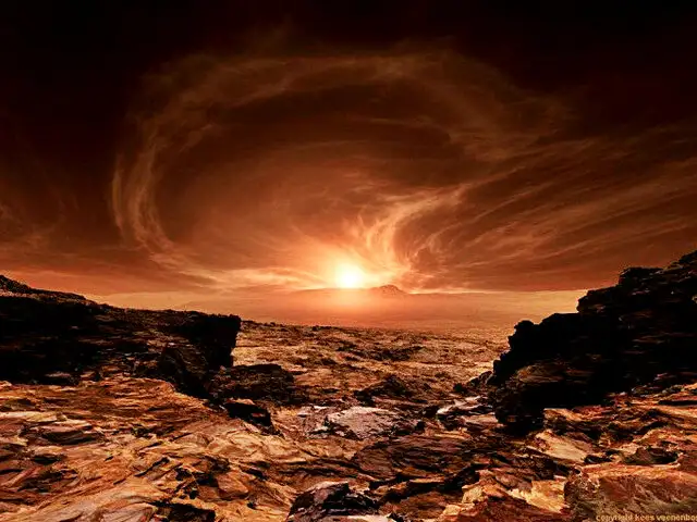 Imágenes captadas por la NASA muestran el maravilloso amanecer de Marte