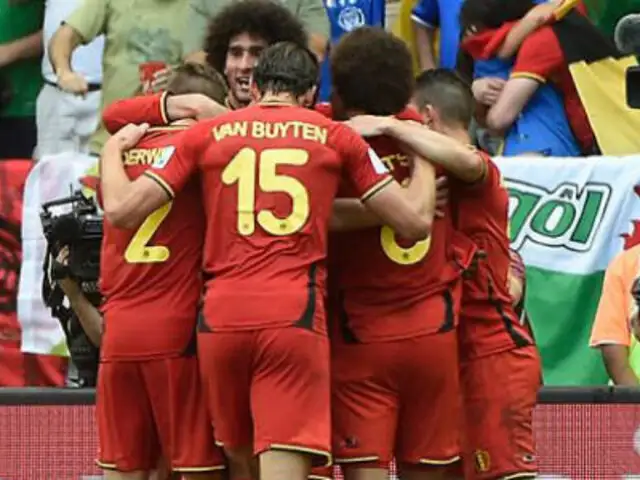 Bélgica logró su pase a octavos de final en Brasil 2014