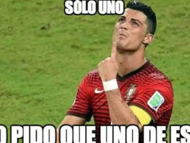 FOTOS: Cristiano Ronaldo es víctima de memes tras ser eliminado de Brasil 2014