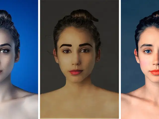 FOTOS: mujer ‘photoshopea’ su rostro según estándares de belleza de 20 países
