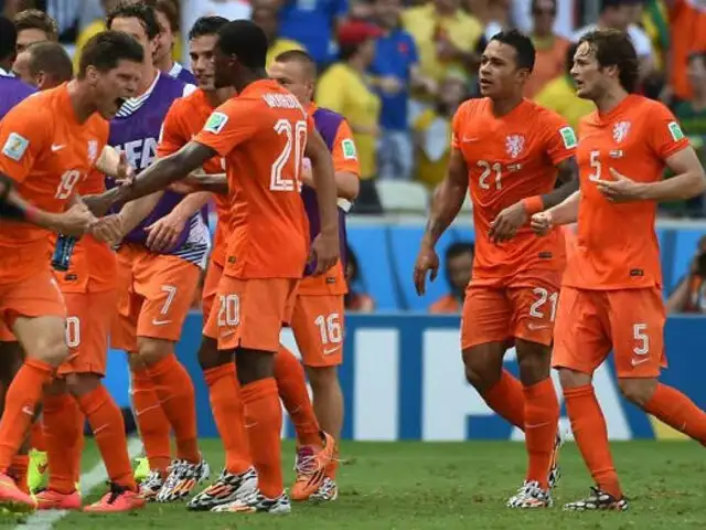 Brasil 2014: Holanda derrotó a México y clasificó a los cuartos de final del Mundial