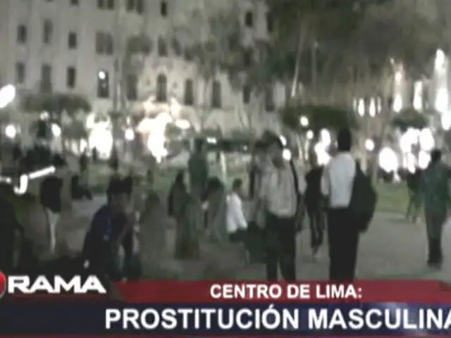 Prostitución masculina: negocio del sexo invade calles del Centro de Lima