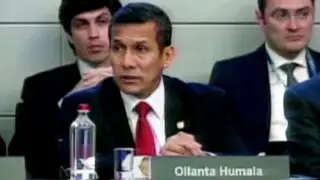 Presidente Humala clausuró VI Foro Económico Internacional de la OCDE