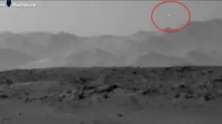 Curiosity capta la presunta aparición de un ovni en la superficie de Marte