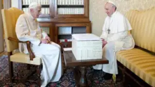 Papa Francisco y Benedicto XVI no verán juntos final del Mundial Brasil 2014