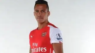 Alexis Sánchez fue presentado como nuevo refuerzo del Arsenal inglés