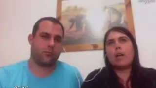 Familia peruana residente en Israel vive en refugio por temor a bombardeos
