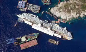 Italia: Reflote de crucero Costa Concordia empezará el lunes