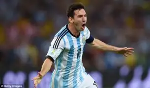 Lionel Messi recibió el Balón de Oro como el mejor jugador del Mundial
