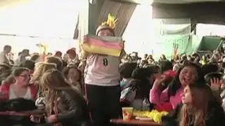 Alemanes residentes en Lima festearon el título del Mundial 2014