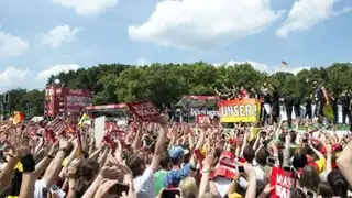 Fiesta germana en Berlín: Alemania ya está en casa con la Copa del Mundo