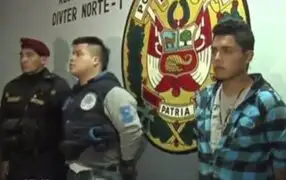 Los Olivos: Policía capturó a miembros de una banda de 'raqueteros'