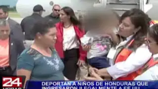 Honduras: deportan a niños que ingresaron ilegalmente a Estados Unidos