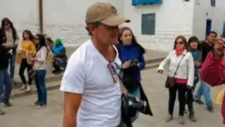 Cusco: Antonio Banderas participa en fiesta de la Virgen del Carmen